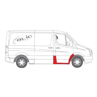 Segment reparatie aripa cu prag usa dreapta Mercedes Sprinter, VW Crafter