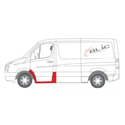 Segment reparatie aripa cu prag usa stanga Mercedes Sprinter, VW Crafter