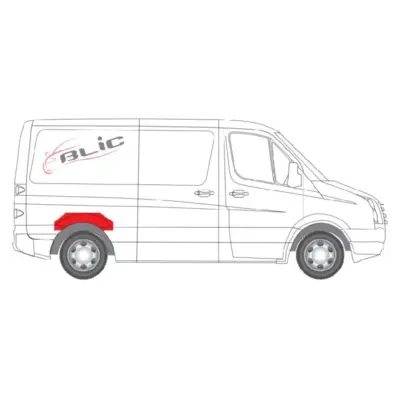 Segment reparatie aripa spate Mercedes Sprinter, VW Crafter