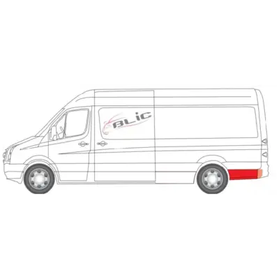 Panou reparatie aripa stanga spate Mercedes Sprinter, VW Crafter