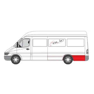 Panou reparatie aripa spate stanga Mercedes Sprinter, VW LT