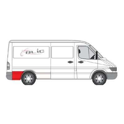 Panou reparatie aripa spate dreapta Mercedes Sprinter, VW LT
