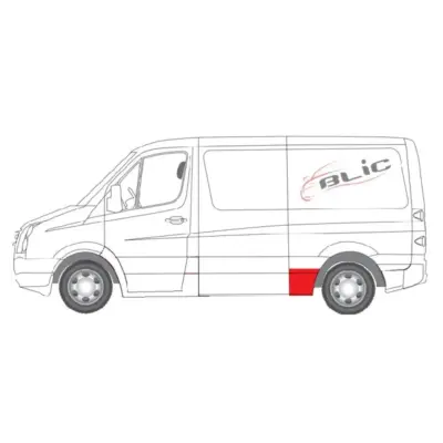 Panou reparatie aripa spate stanga Mercedes Sprinter, VW Crafter