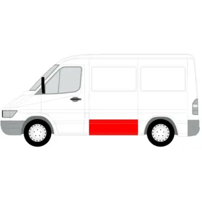 Panou reparatie stanga mijloc Mercedes Sprinter, VW LT 96-06