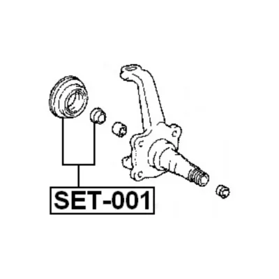 Simering planetara Toyota Hylux